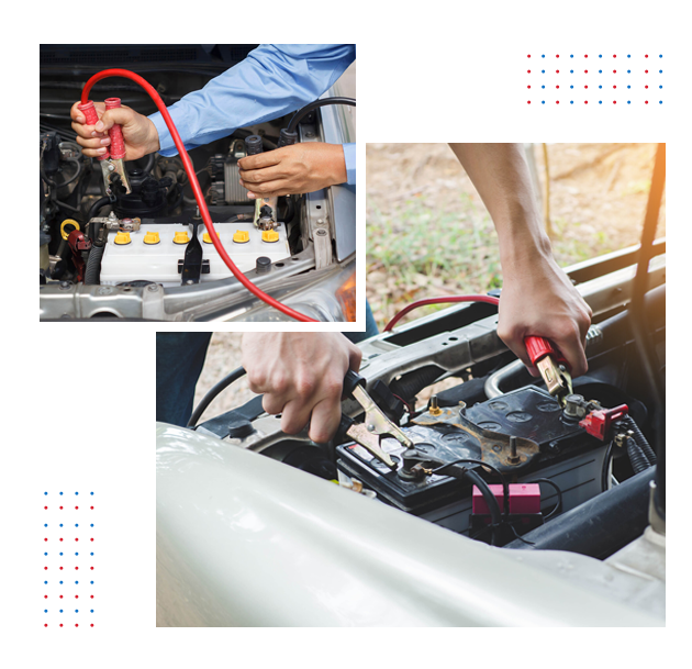 Jumpstart service in Dubai Car Battery Repair Quick Response