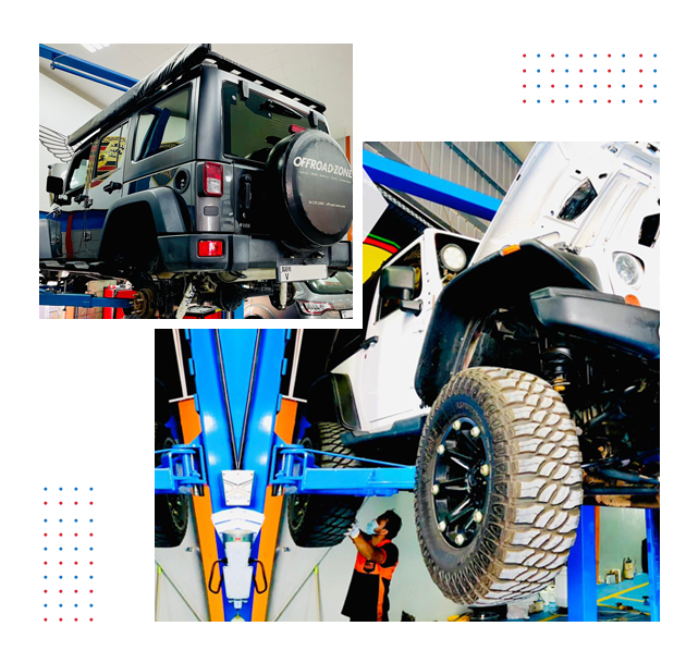 Off-road service Off-road service