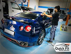 quickfitautos-AutoBodyShop-Portfolio-11 Nissan GTR Custom Painted, Interior Restoration, Detailing & Polishing