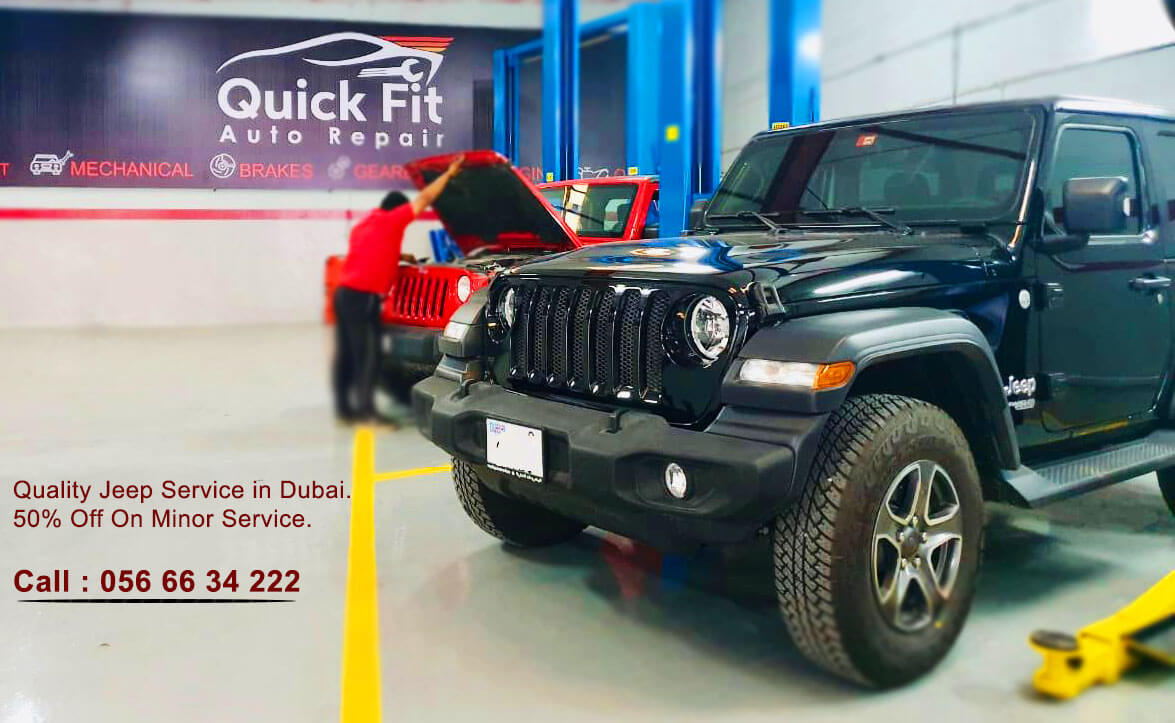 Jeep Wrangler Servicing At Quick Fit Auto Center