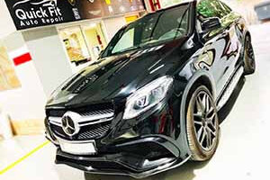 Mercedes accident repair