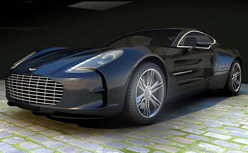 Aston Martin Servicing Workshop