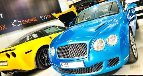 Bentley Service Workshop