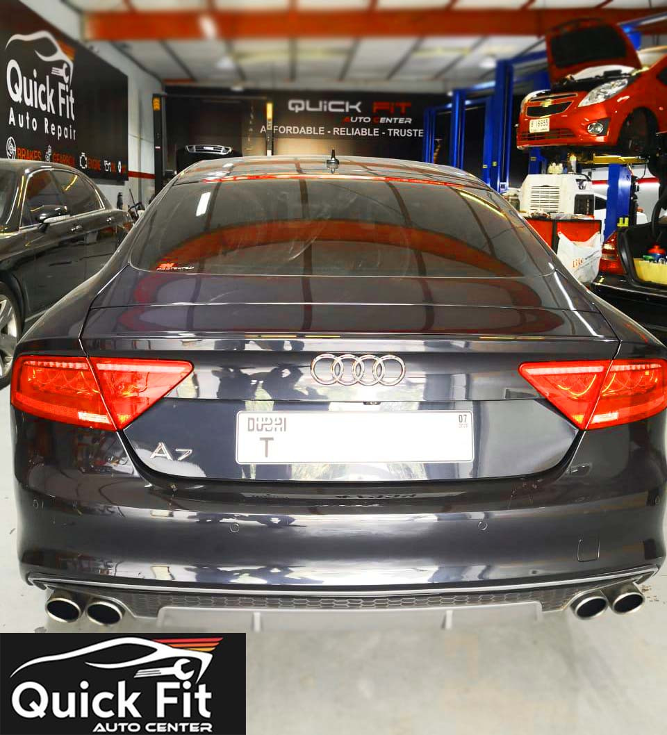 Audi A7 AC Work: Lamborghini Urus 10K Interval Minor Service in Dubai