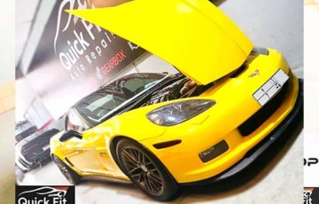Servicing Beautiful Corvette