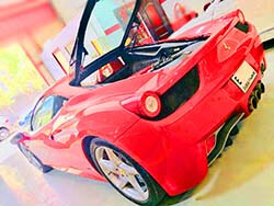 فحص شامل وخدمة ثانوية لفيراري