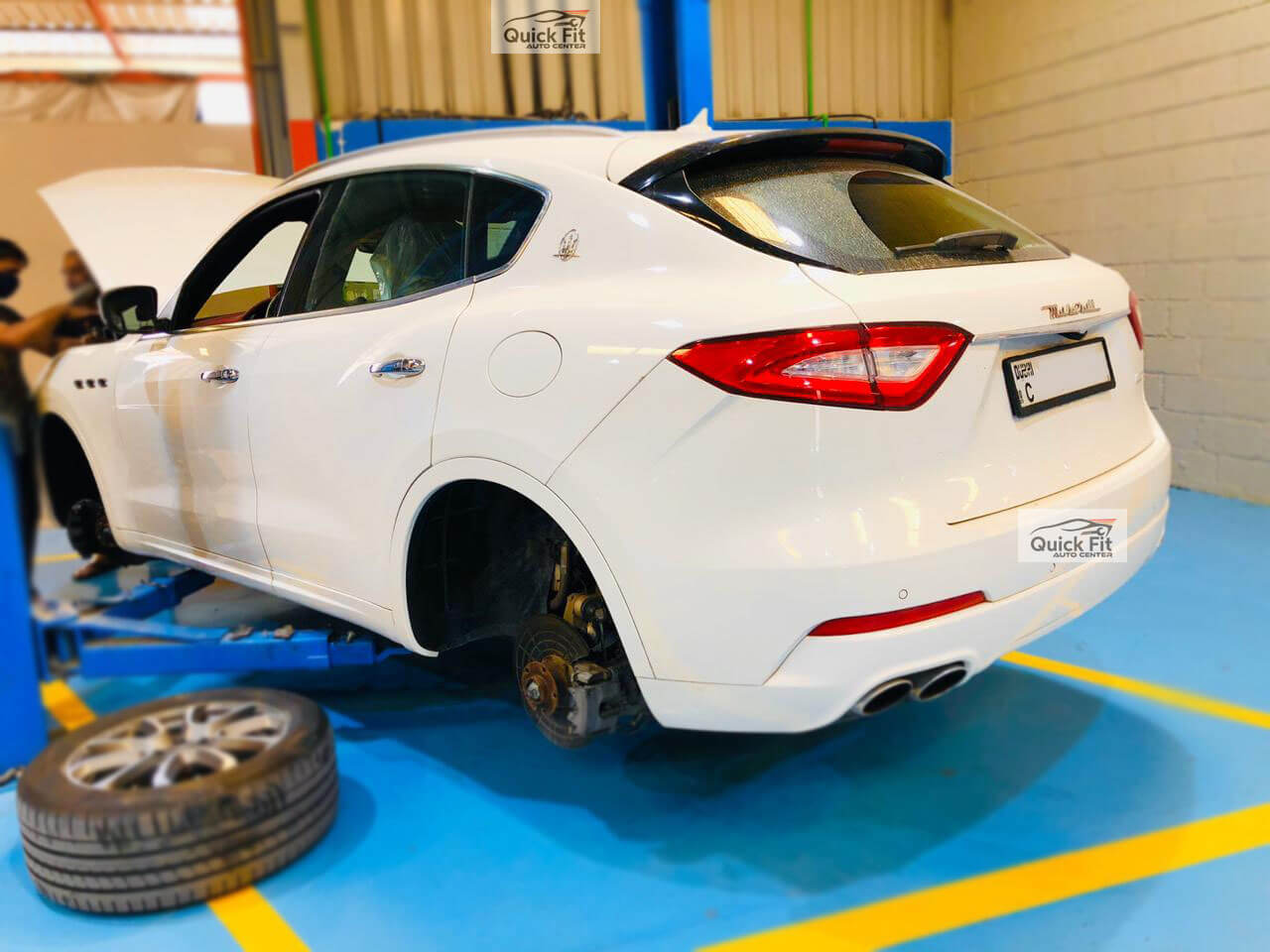 Maserati Levante Brakes Service in Dubai