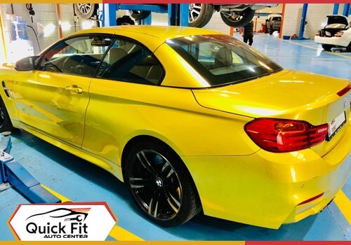 BMW M4 Paintless Dent Removal