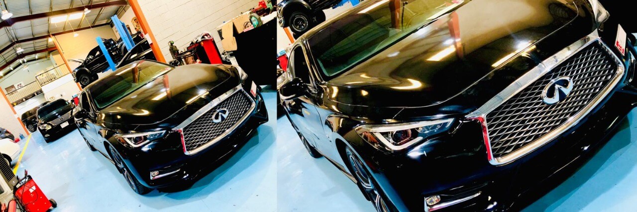 Infiniti Q 60 AC Service Dubai