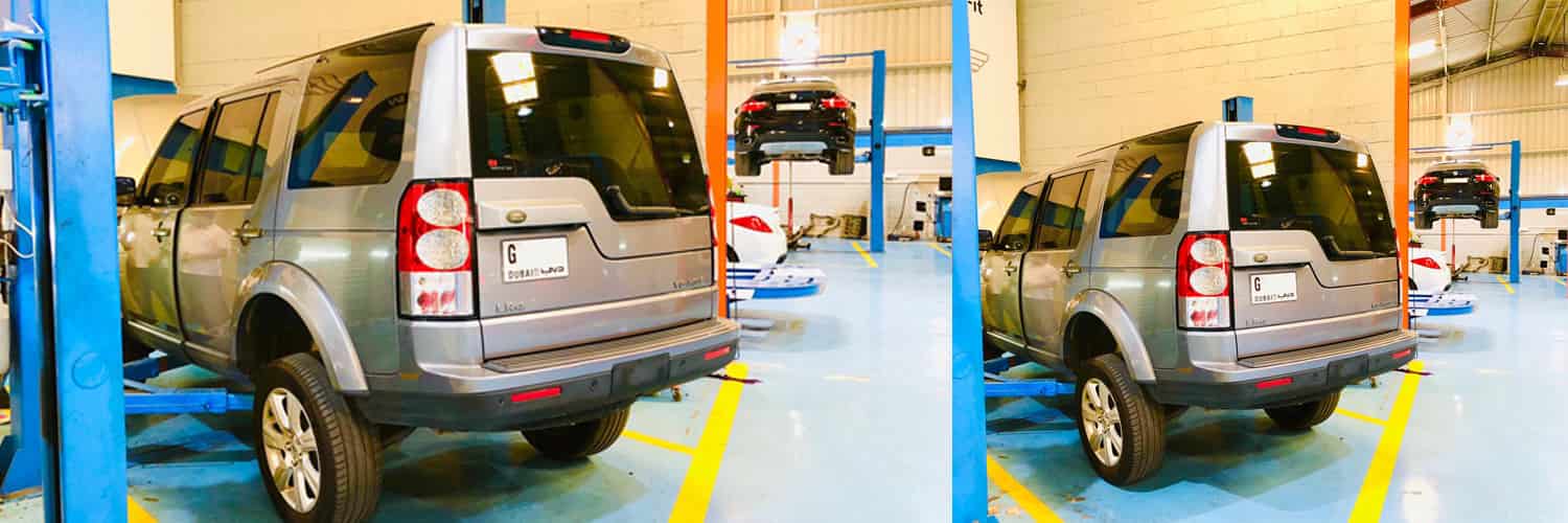 Land Rover LR4 Water Leakage Repair Banner