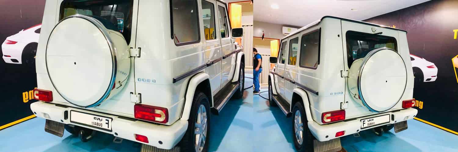 Mercedes G500 Major Service Banner