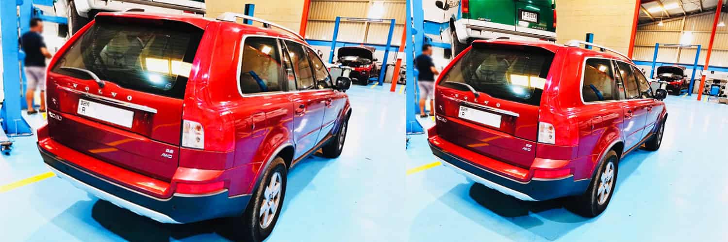 Volvo XC90 AC Service in Dubai banner