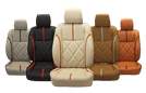 Leather seats, Fabric Conversion, and all other car upholstery Service for American, German, Exotic, and all Luxury cars at Quick Fit Dubai