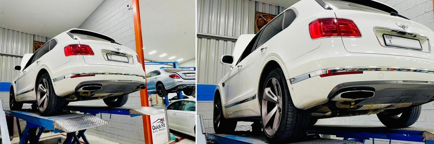 Bentley brake and suspension banner image