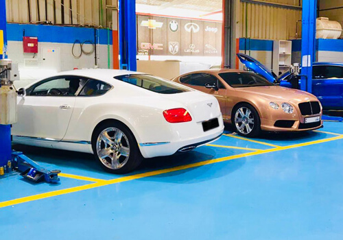 bentley garage dubai