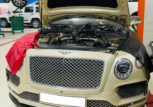 bentley garage dubai