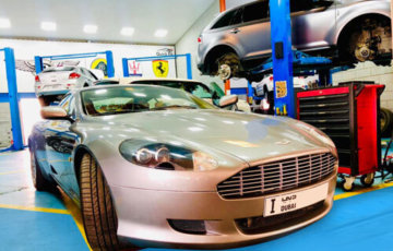 Aston Martin Garage Dubai
