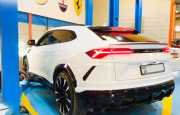 Lamborghini Garage Dubai