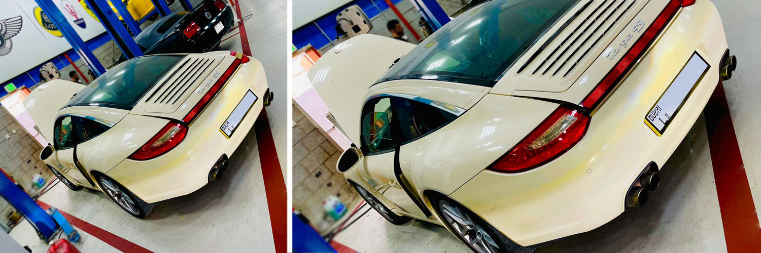 Porsche 911 Dashboard Wiring Inspection in Dubai