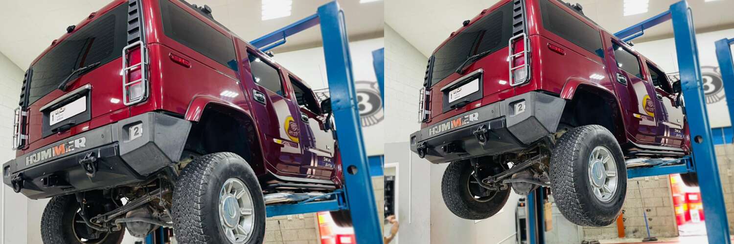 Hummer H2 AC Service in Dubai